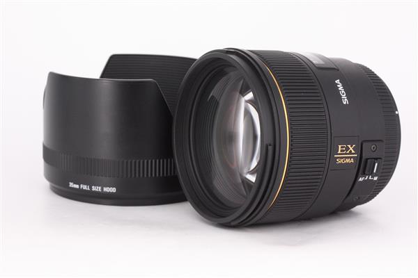 Sigma 85mm f1.4 EX DG Lens for Canon EF